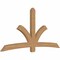Ekena Millwork Davenport Timber Gable Bracket, Western Red Cedar, 96"W x 48"H x 3 1/2"D x 5 1/2"F, 12/12 Pitch GBW096X48X0406DAV00SWR - alternate 4